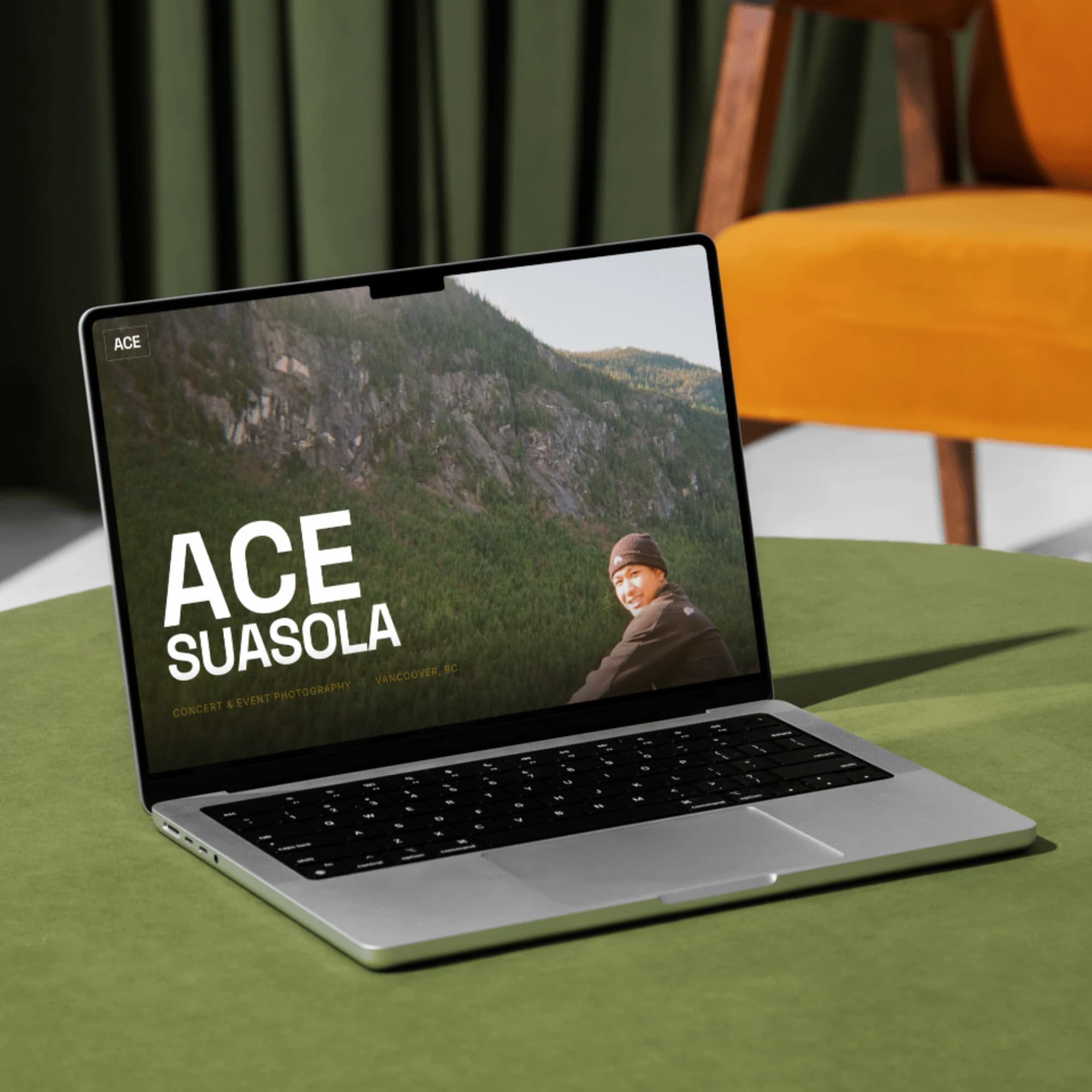 ACE website preview — Photography project by Cloverfield Studio